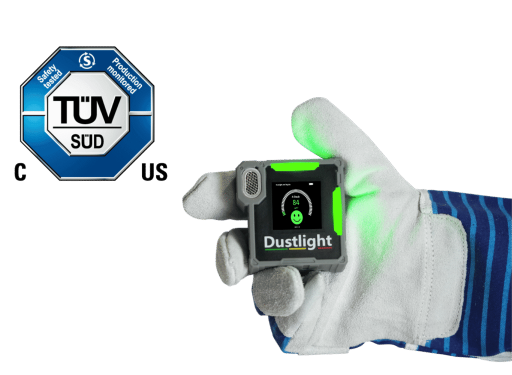 Dustlight personal dust monitoring